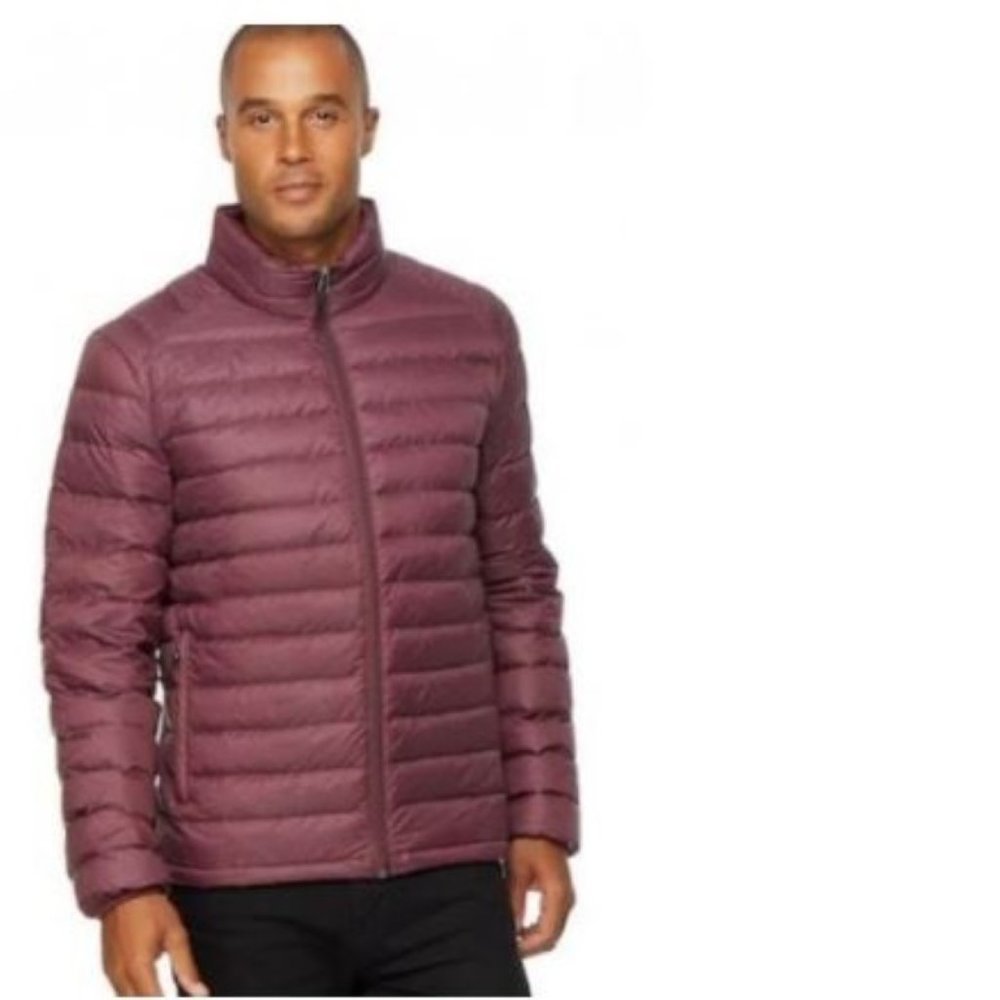 Puffer Jacket Purple HeatKeep Small Nano Packable Lightweight Water Resistant